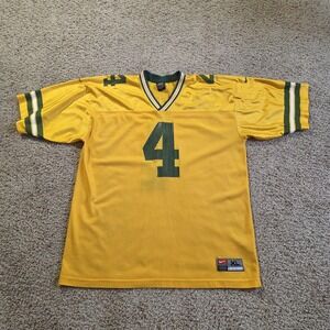 Vintage Green Bay Packers Jersey Mens XL NFL Football Brett Favre Nike 90s